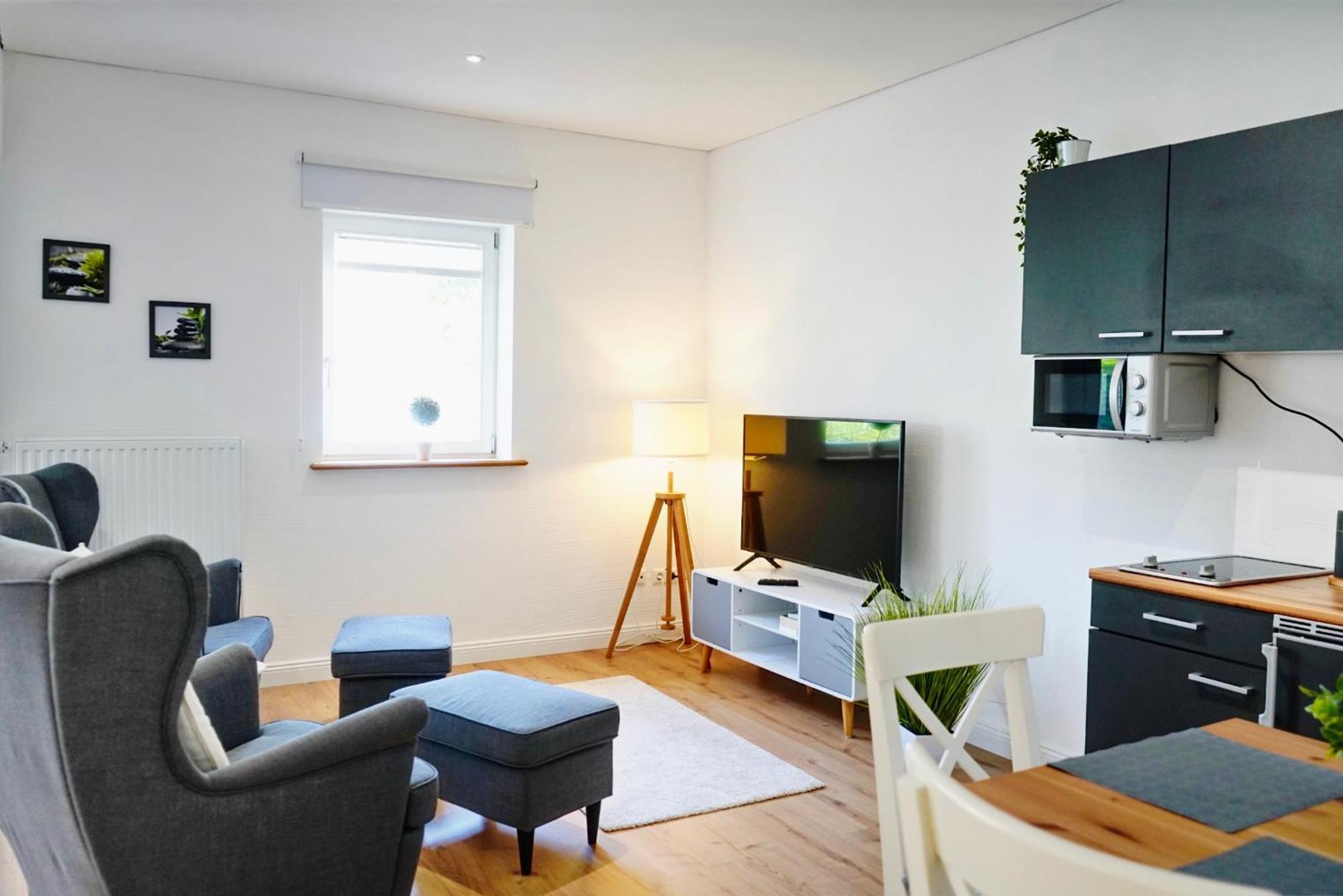 Altstadt Apartment II - Terrasse- Waschmaschine- Parkplatz Вольфсбург Екстер'єр фото