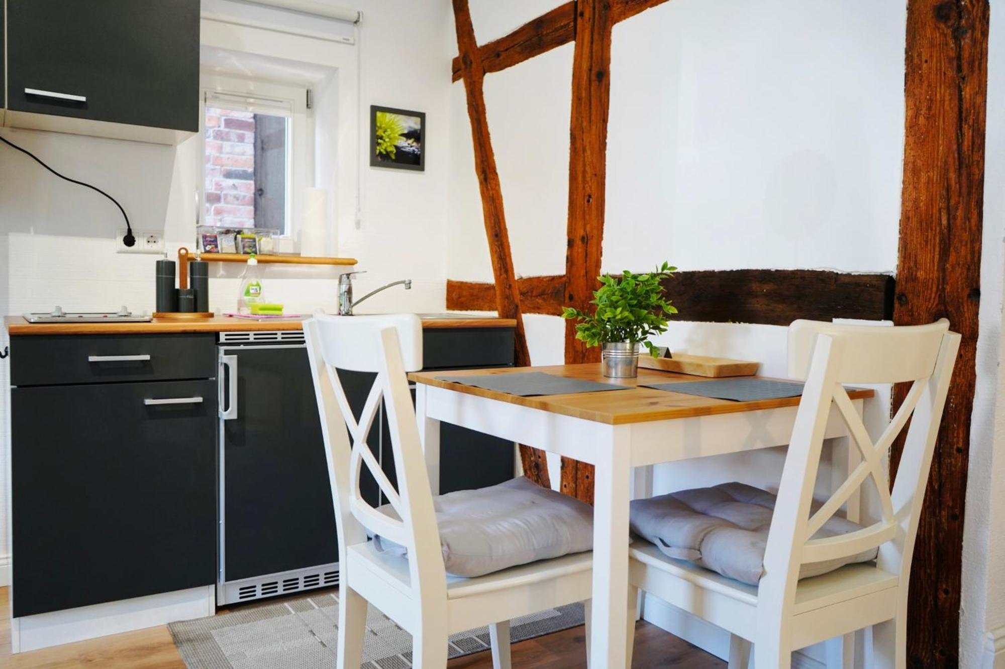 Altstadt Apartment II - Terrasse- Waschmaschine- Parkplatz Вольфсбург Екстер'єр фото