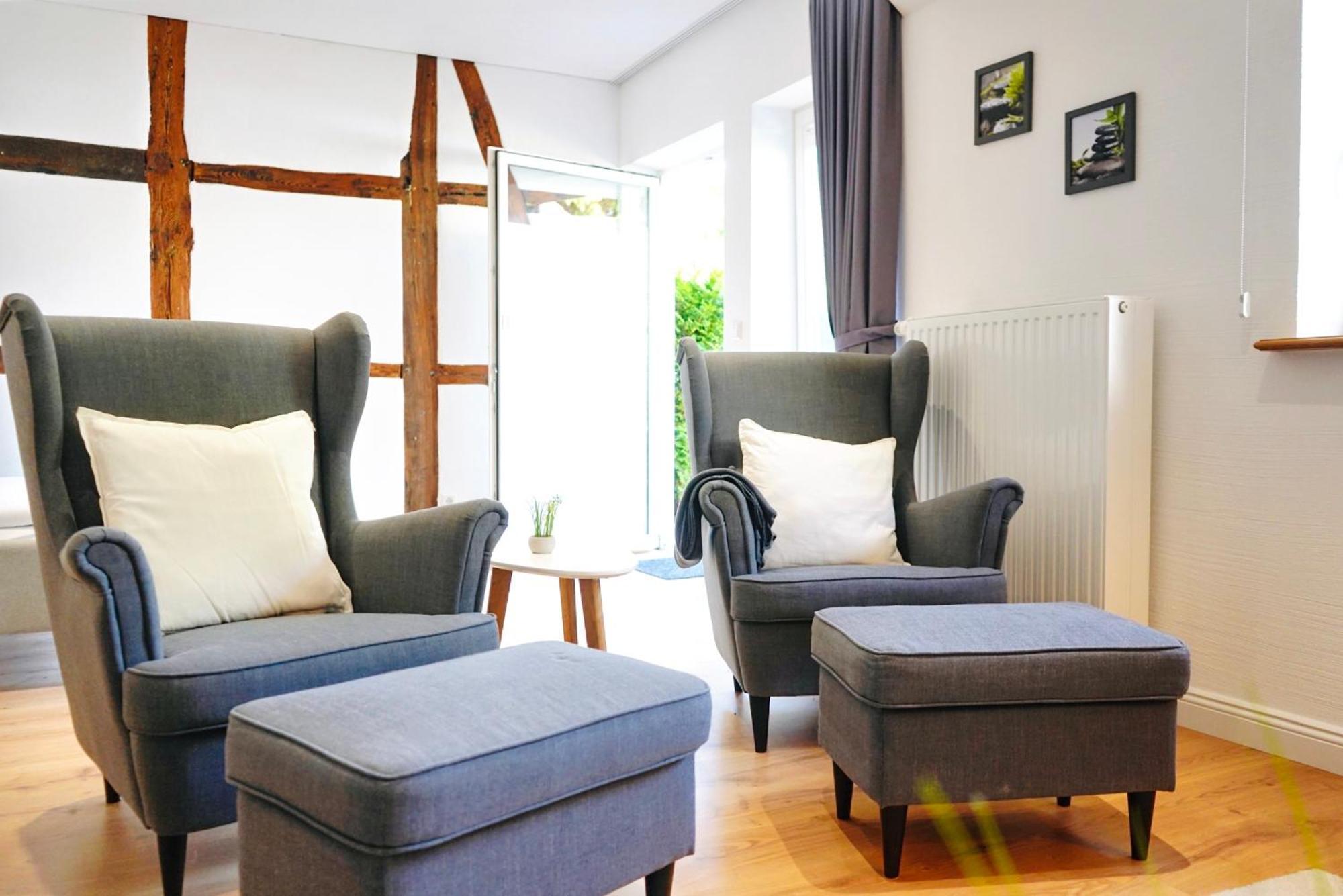 Altstadt Apartment II - Terrasse- Waschmaschine- Parkplatz Вольфсбург Екстер'єр фото